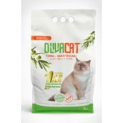 Olivacat наполнитель для кошачьих туалетов без запаха и пыли 7 л